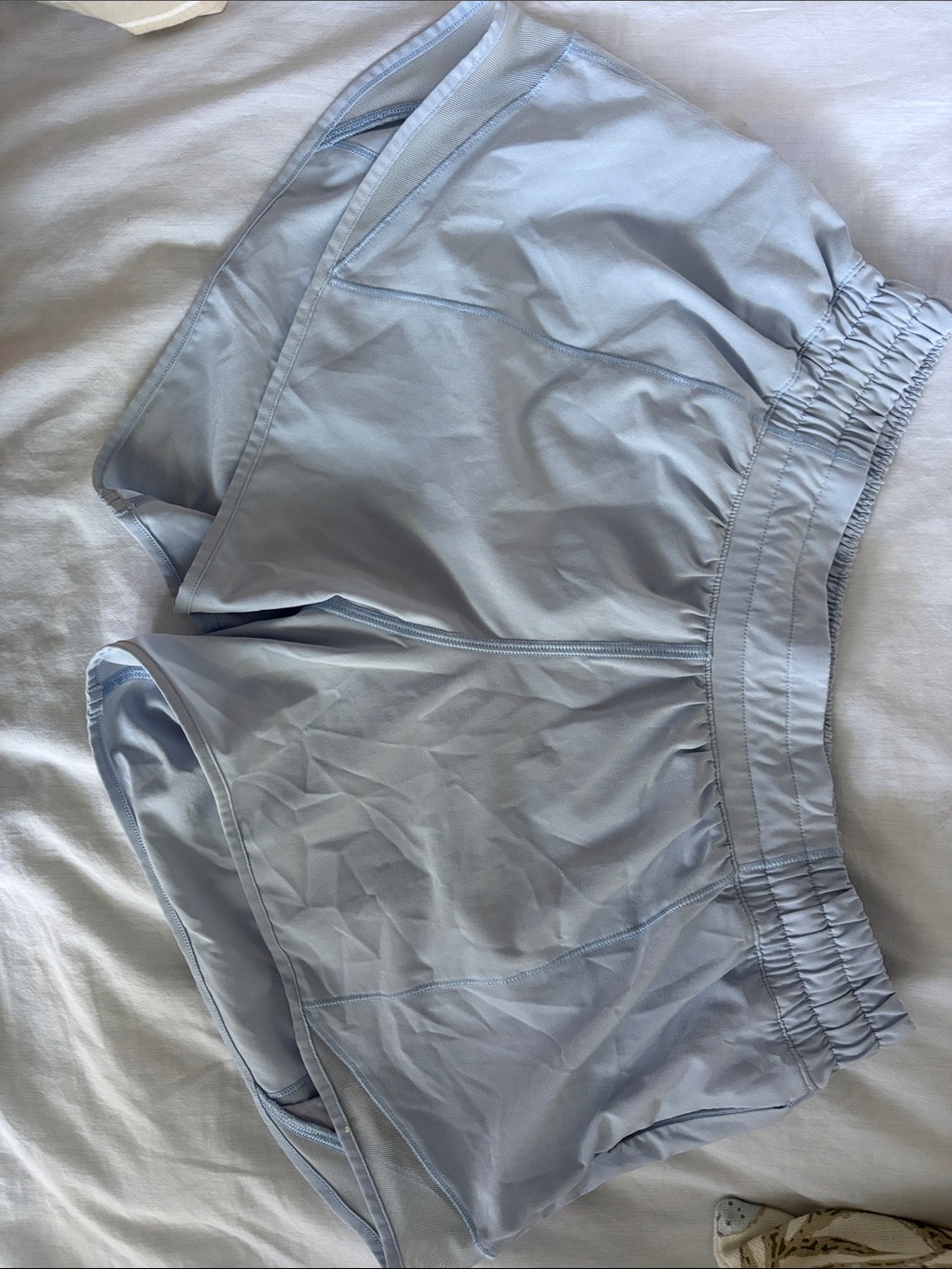 Lululemon Light Blue Athletic Shorts